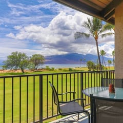 Two Bd Ocean View, wifi, pool, hot tub D306