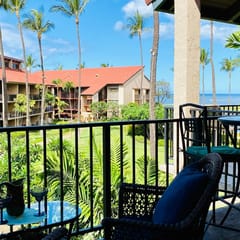Two Bd Partial Ocean, AC,wifi, hot tub, pool, B304