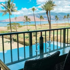 Two Bd Ocean View, AC, wifi, pool, hot tub A305