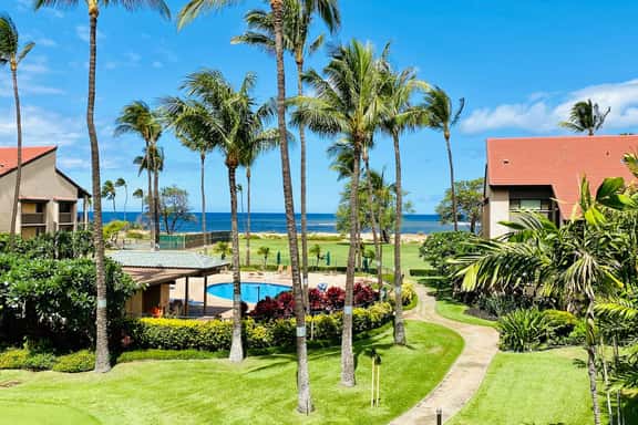 Two Bd Partial Ocean,AC,wifi, hot tub,pool B307 - Image 1