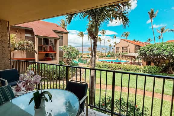 Remodeled 1 bd ocean view, AC,wifi, hot tub, pool C202 - Image 1