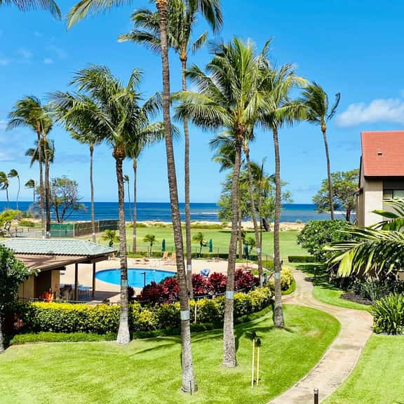 Two Bd Partial Ocean,AC,wifi, hot tub,pool B307 - Image 1