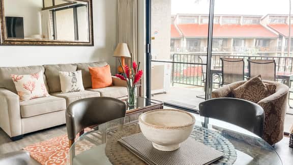 Two Bd Partial Ocean, AC,wifi, Hot tub, Pool B308 - Image 4