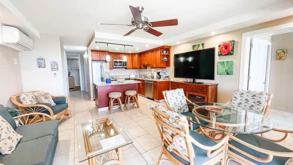 Two Bd Ocean view, AC, wifi, pool, hot tub D204 - Image 3