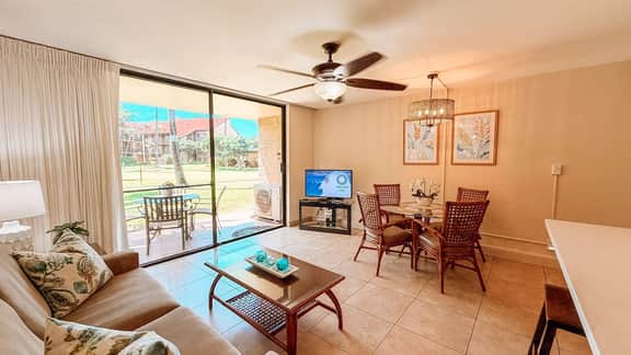One Bd Grd Fl, AC, wifi, Pool, Hot Tub B104 - Image 4