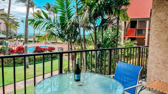 One Bd Partial Ocean, AC, wifi, Pool, Hot tub B210 - Image 1