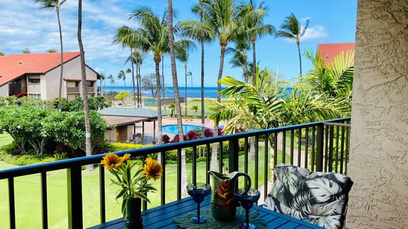 Two Bd Partial Ocean, AC,wifi, Hot tub, Pool B308 - Image 1