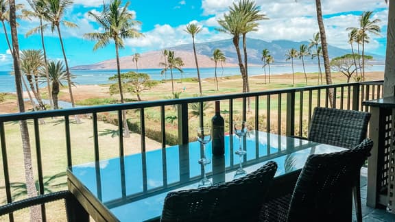 Two Bd Ocean View, AC, wifi, pool, hot tub A305 - Image 1
